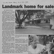 Landmark Home for Sale